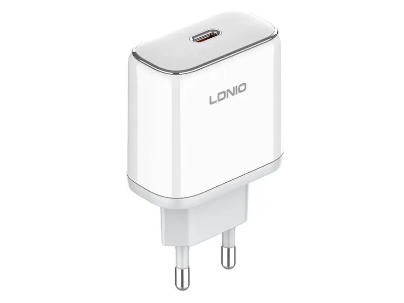LDNIO Q1415 45W USB Tip-C na USB Tip-C punjač beli 