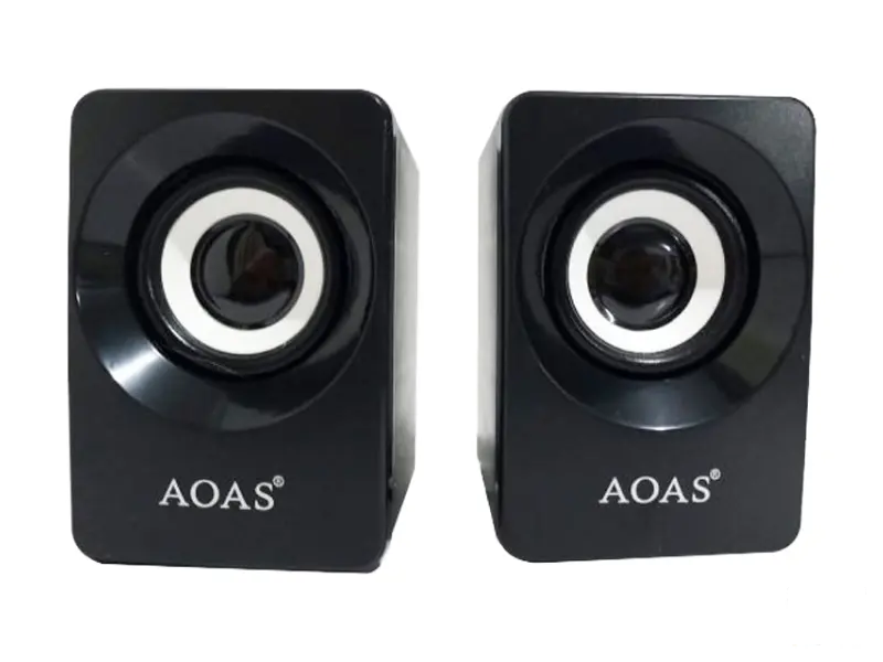 AOAS E-006 USB zvučnici crni 