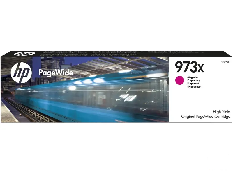 HP 973X High Yield Magenta Ori ginal PageWide Cartridge