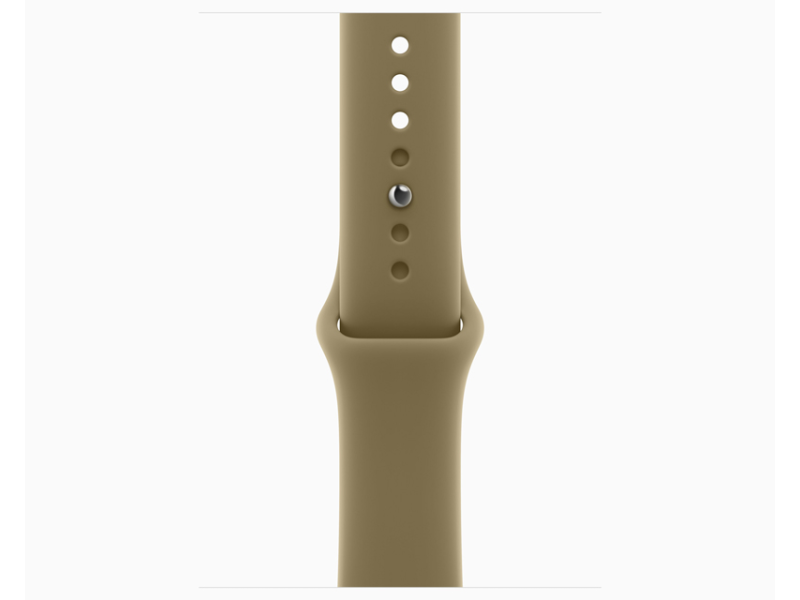 APPLE Watch S12 GPS 42mm Dark Bronze Aluminium Case with Olive Sport Band - S/M (mjef4et/a)