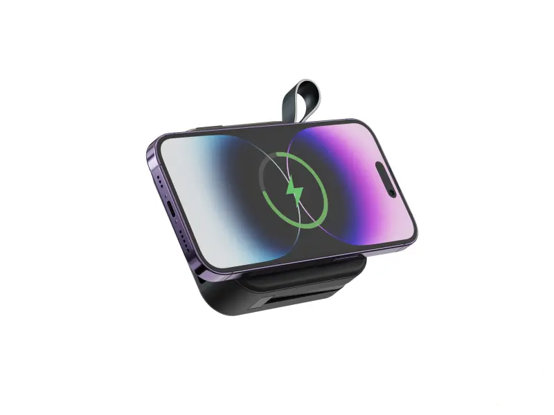 Swissten Powerbank All-In-One Pro with Exchangeable Plugs (US, EU, UK) 10000 mAh 20w - Black