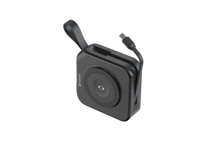 Swissten Powerbank All-In-One Pro with Exchangeable Plugs (US, EU, UK) 10000 mAh 20w - Black