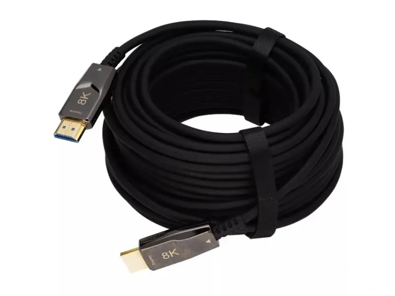 E-GREEN AOC Optički Kabl HDMI 2.1 M/M 100m crni 8K/60Hz 48 Gbps 