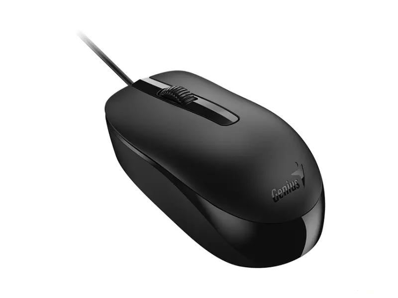 GENIUS KM-160 USB US crna tastatura+ USB crni miš 