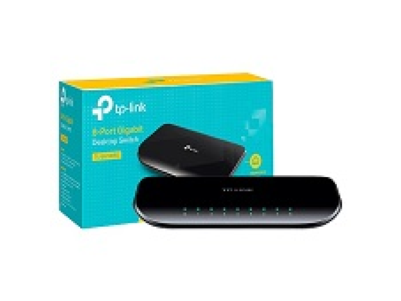 TP-LINK TL-SG1008D TL-SG1008D (8×1Gbps LAN, Auto MDI/MDI-X, full duplex, flow control, unmanaged)