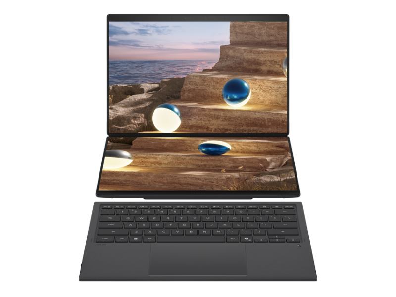 ASUS ZenBook Duo 14 OLED UX8407AA-SN151X (14 inča 3K OLED, Ultra 9 386H, 32GB, SSD 2TB, Win11 Pro) laptop