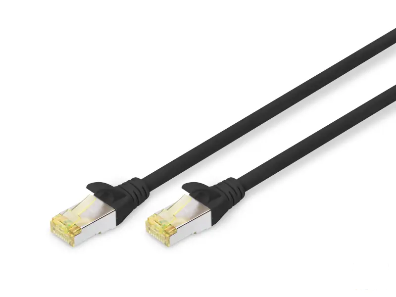Digitus Kabl S-FTP patch CAT6A 1m crni
