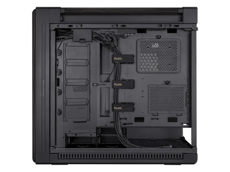 ASUS PROART PA602 WOOD TG PWM BLACK kućište crno 