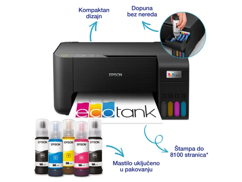 EPSON L3230 EcoTank ITS multifunkcijski inkjet štampač 
