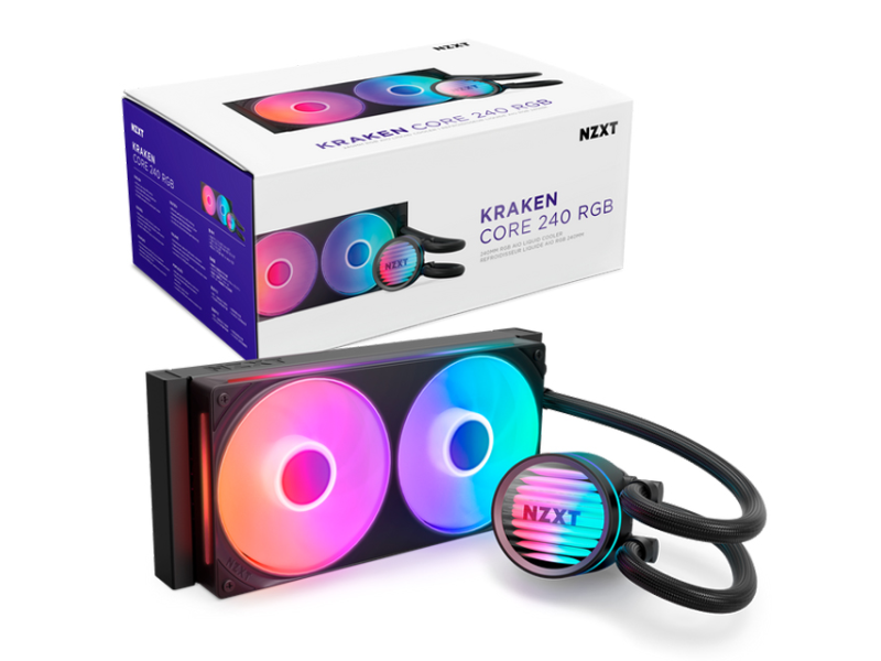 NZXT Kraken Core 240 RGB vodeno hlađenje crno (RL-KR24C-B1)