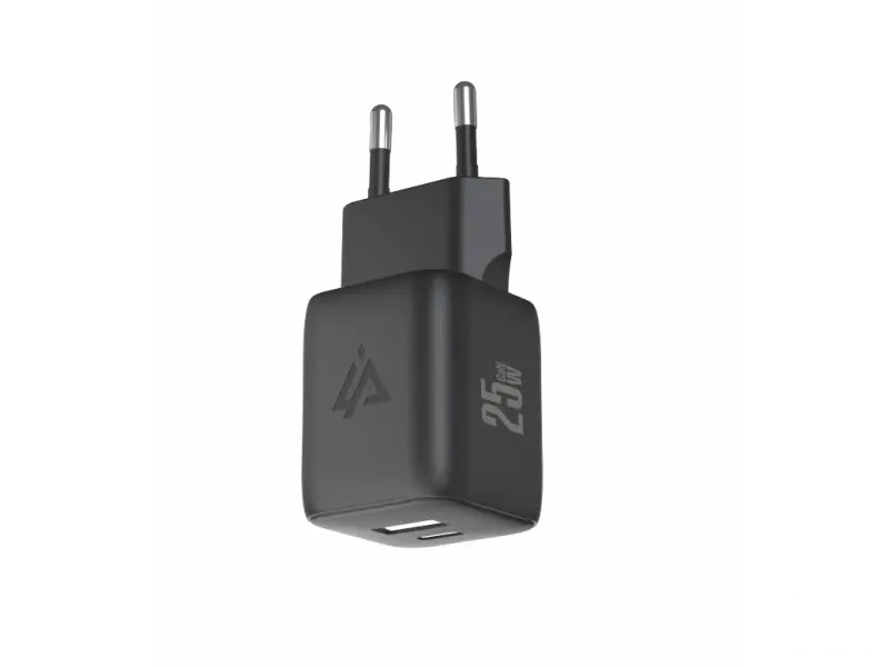 iPEAX Adapter GaN 25W (USB-C + USB-A) Black