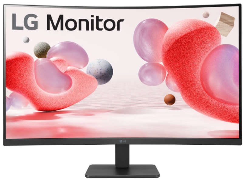 LG LED Curved Monitor 32MR50C-B, 31.5", FHD 1920 x 1080, 100Hz, 5ms, 3000:1, VGA/HDMI*2