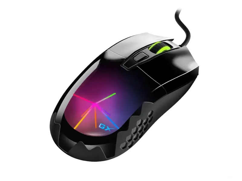 GENIUS Mouse GX Gaming Scorpion, Black, USB, RGB, 7200dpi, 6 buttons