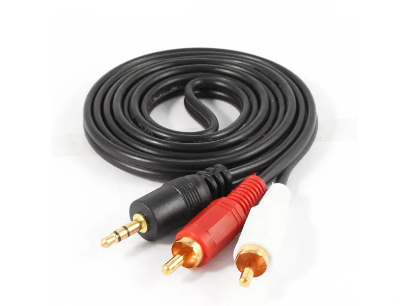 E-GREEN Kabl Audio 3.5mm stereo - 2xRCA M/M 1.5m