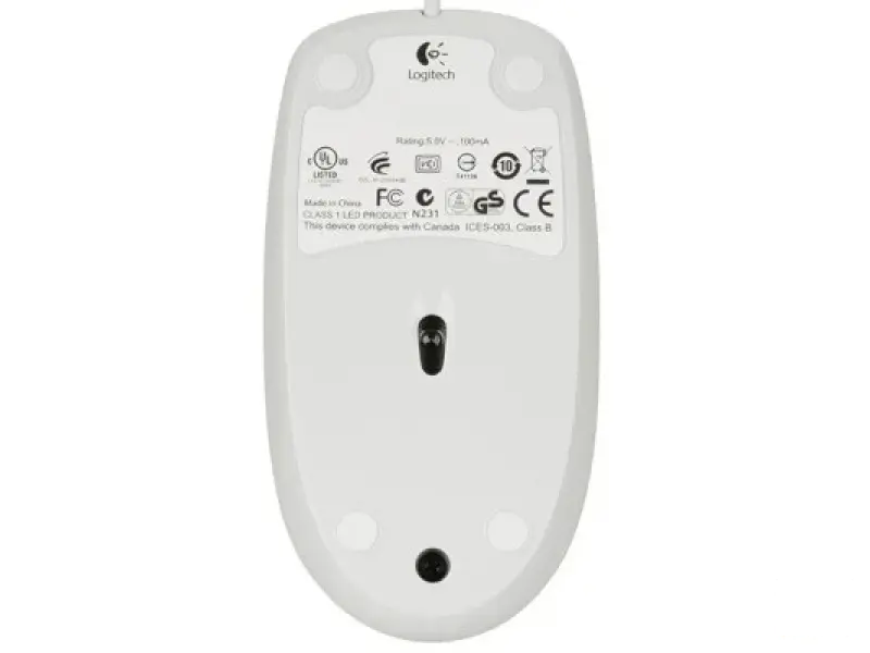 Logitech B100 USB White