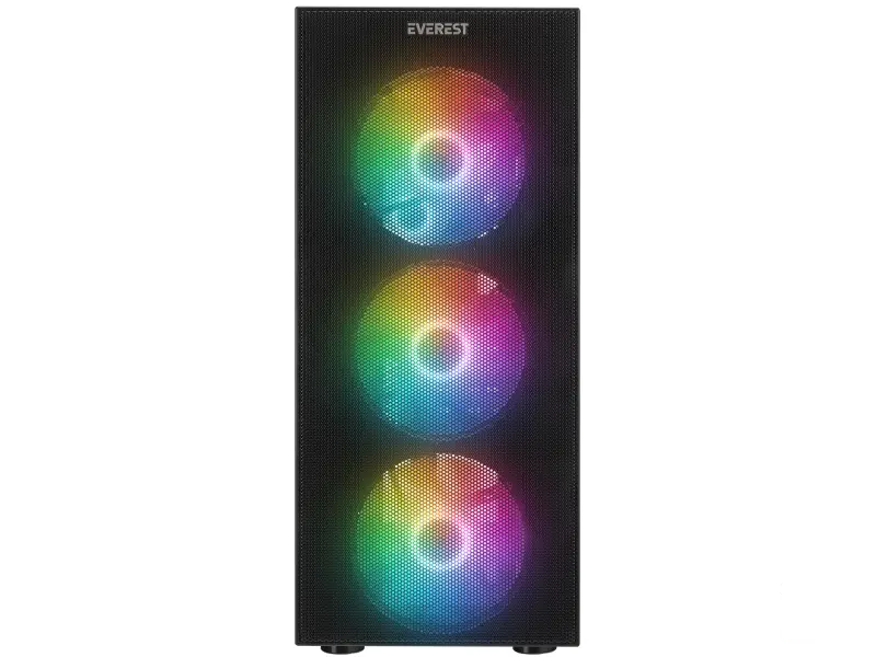 Everest CASE FACED V1 Mesh 4x120 RGB