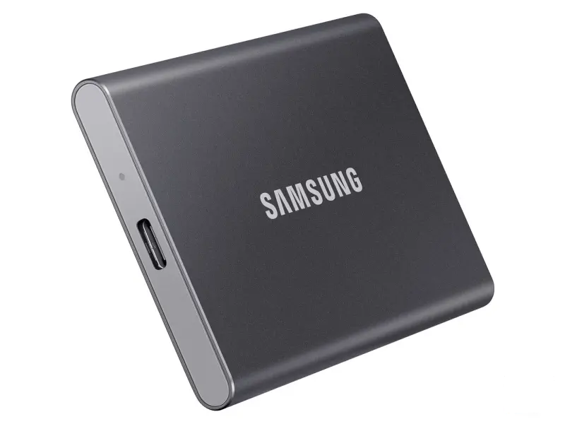 Samsung MU-PC1T0T/WW 1TB External Portable SSD T7 (Titan Gray)