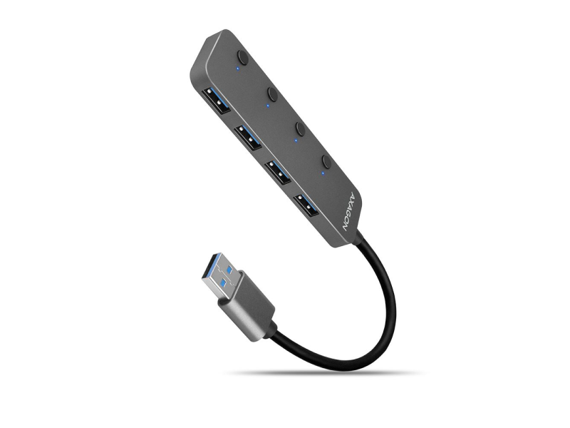 Axagon USB 3.2 hub sa prekidačima