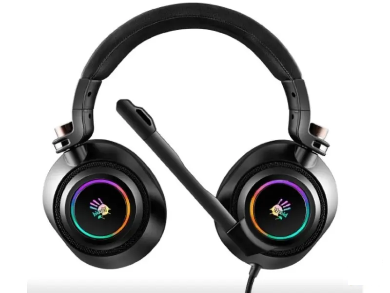 A4 TECH G580 Bloody Gaming 7.1 RGB USB crne slušalice sa mikrofonom 