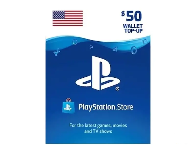 PlayStation Network Gift Card 50 USD - PSN United States