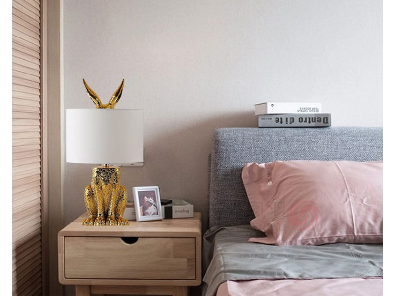 MARLUX L10 dekorativna stona lampa bela