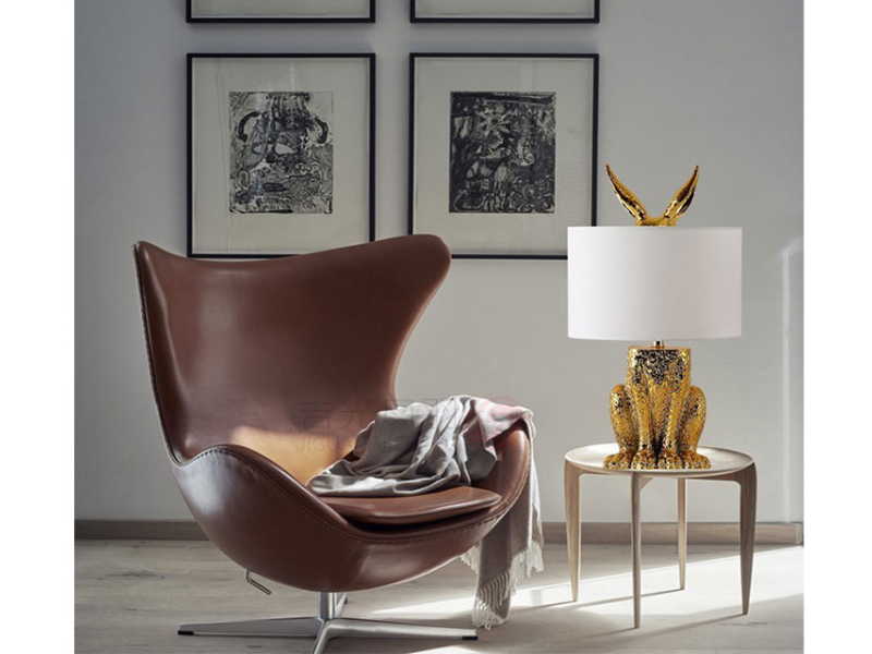 MARLUX L10 dekorativna stona lampa bela