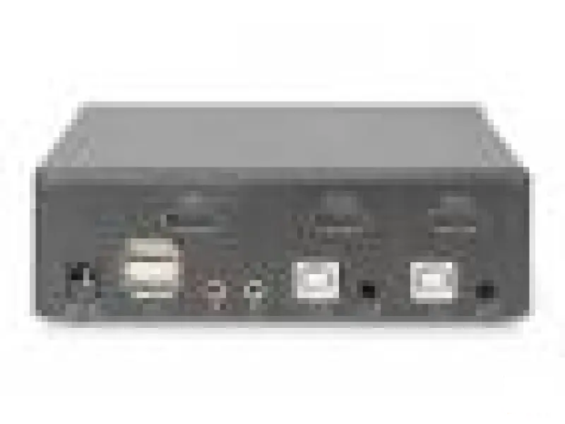 Digitus KVM Switch, 2 Port, Single Display, 4K, HDMI