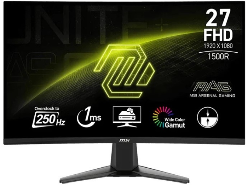 Monitor 27 MSI MAG 27C6X VA FHD 250Hz DP/2xHDMI