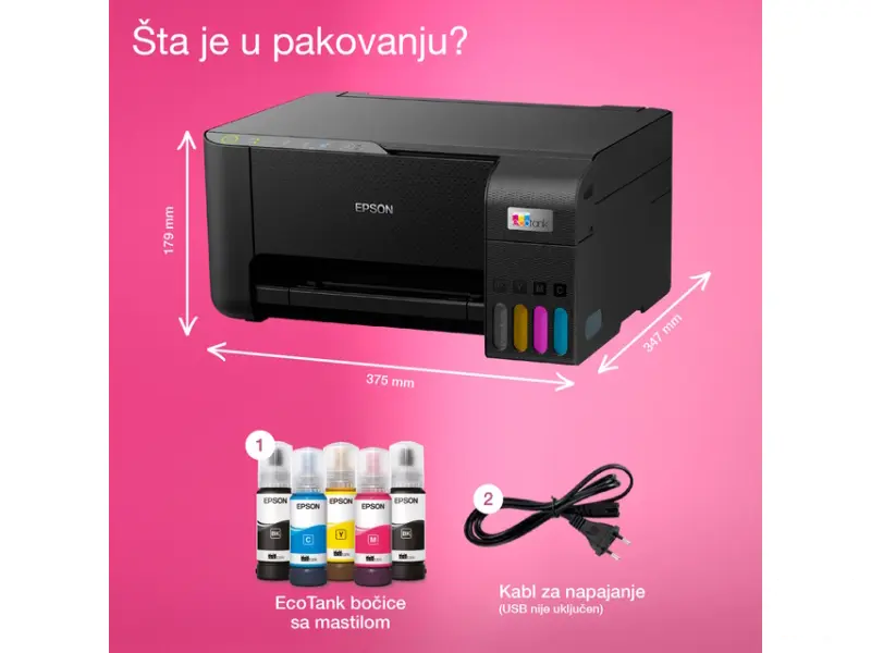 EPSON L3270 EcoTank ITS wireless multifunkcijski inkjet štampač 