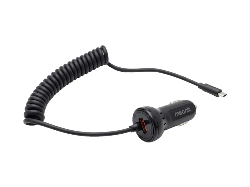 MeanIT Auto brzi punjač USB/ USB-C 20W