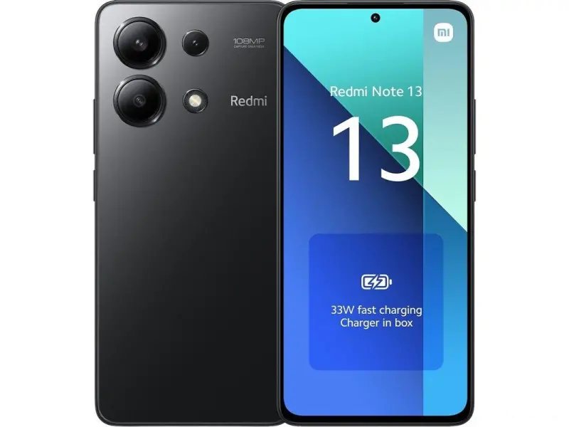 XIAOMI Redmi Note 13 8/256GB Midnight Black