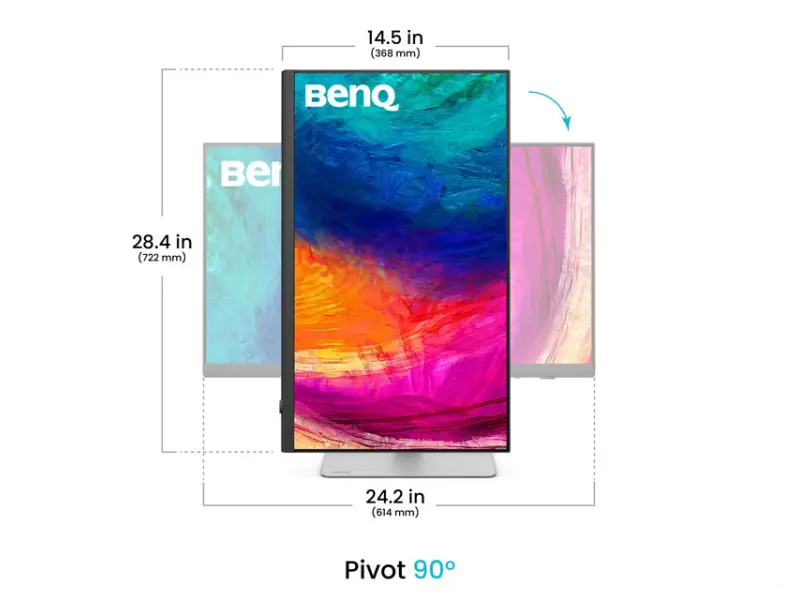 BENQ 27 inča PD2730S 5K IPS LED Dizajnerski monitor beli 
