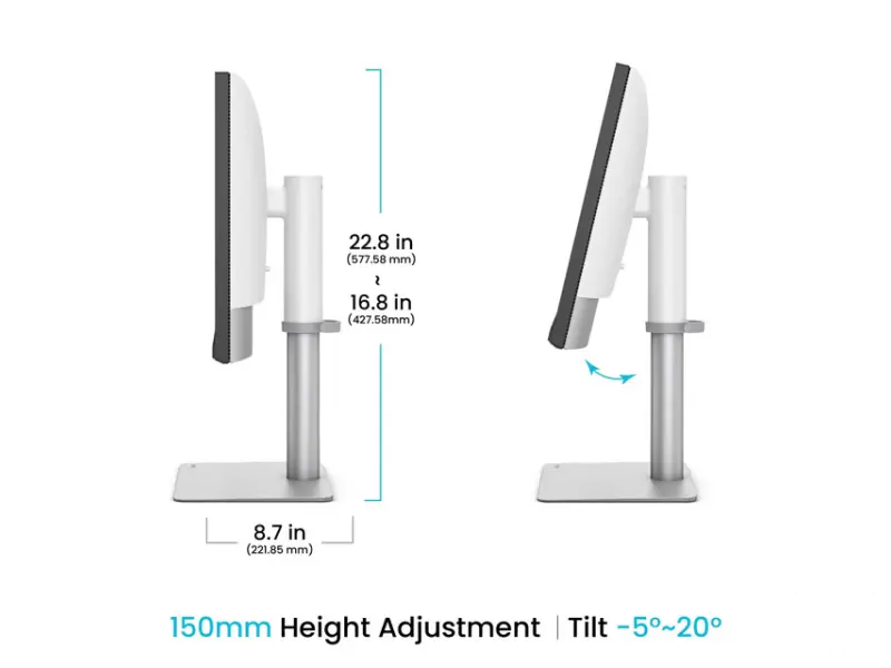 BENQ 27 inča PD2730S 5K IPS LED Dizajnerski monitor beli 