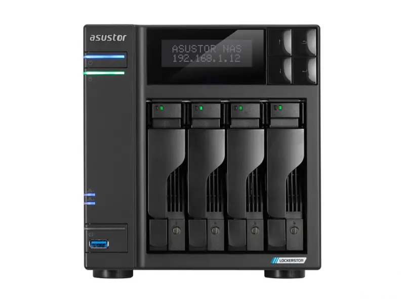 ASUSTOR NAS Storage Server LOCKERSTOR 4 Gen2 AS6704T 