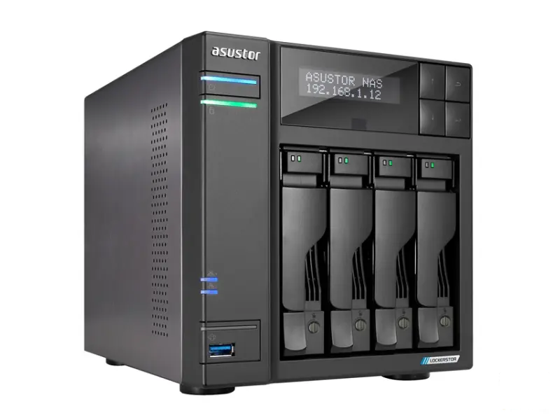 ASUSTOR NAS Storage Server LOCKERSTOR 4 Gen2 AS6704T 