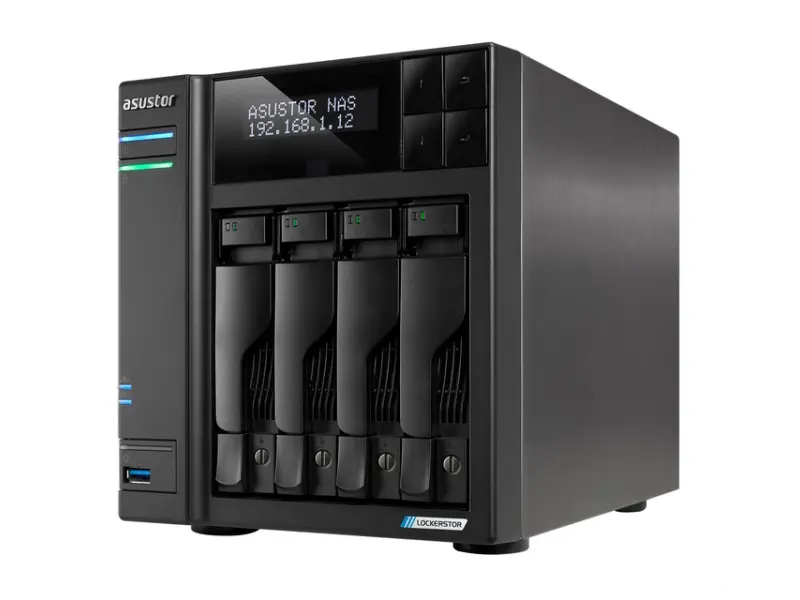 ASUSTOR NAS Storage Server LOCKERSTOR 4 Gen2 AS6704T 