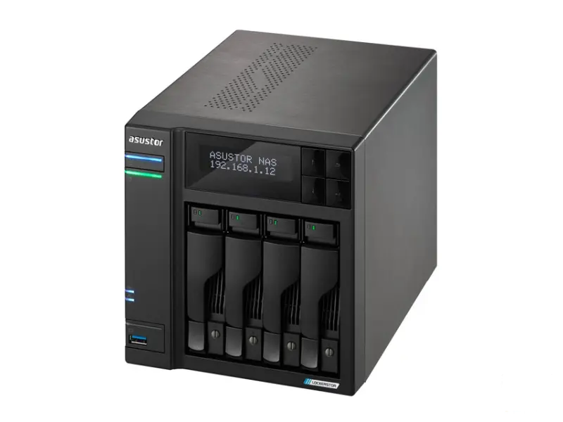 ASUSTOR NAS Storage Server LOCKERSTOR 4 Gen2 AS6704T 