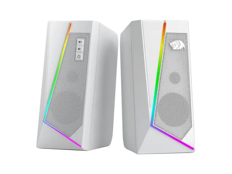 Redragon Zvučnici Anvil GS520 RGB Gaming 2.0 - White