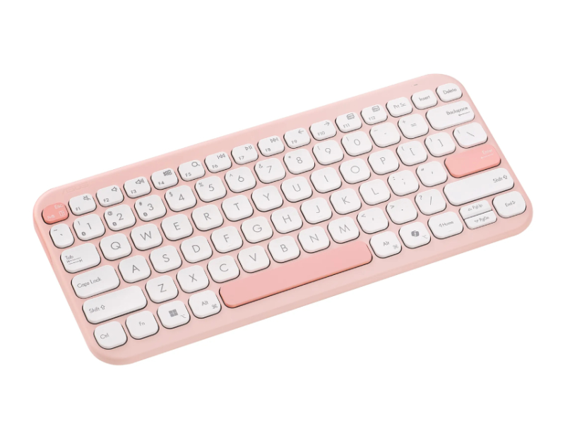 ASUS KW100 Marshmallow Wireless tastatura PK (pink)