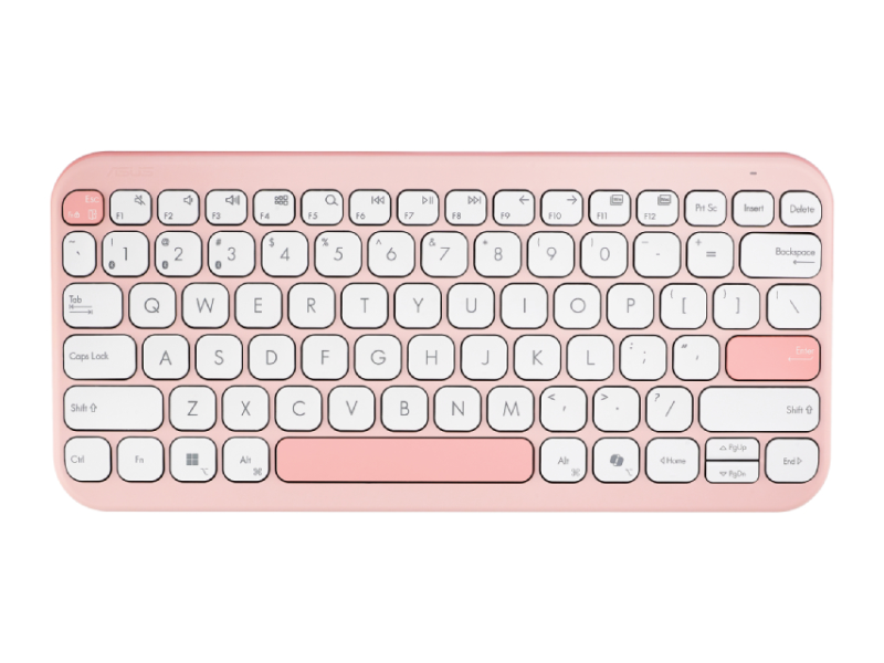 ASUS KW100 Marshmallow Wireless tastatura PK (pink)