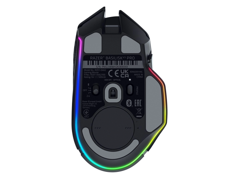 RAZER Basilisk V3 Pro Gaming Mouse, 112 g, 30.000 DPI, IPS 750