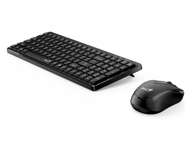 GENIUS LuxeMate Q8100 Wireless USB YU crna tastatura + miš