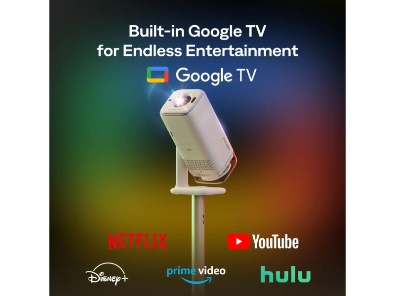 Aurzen Projektor BOOM Air - FHD 1080P, 300 ANSI, Google TV, Dolby Audio