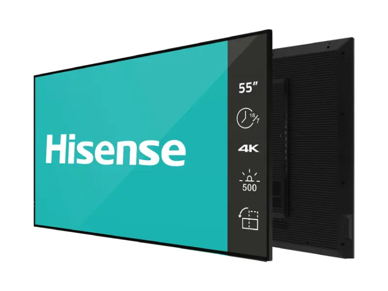 HISENSE 55 inča 55GM50D 4K UHD 500 nita Digital Signage Display - 18/7 Operation 
