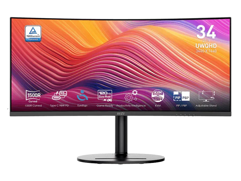 MSI MODERN MD342CQP zakrivljeni monitor 34″