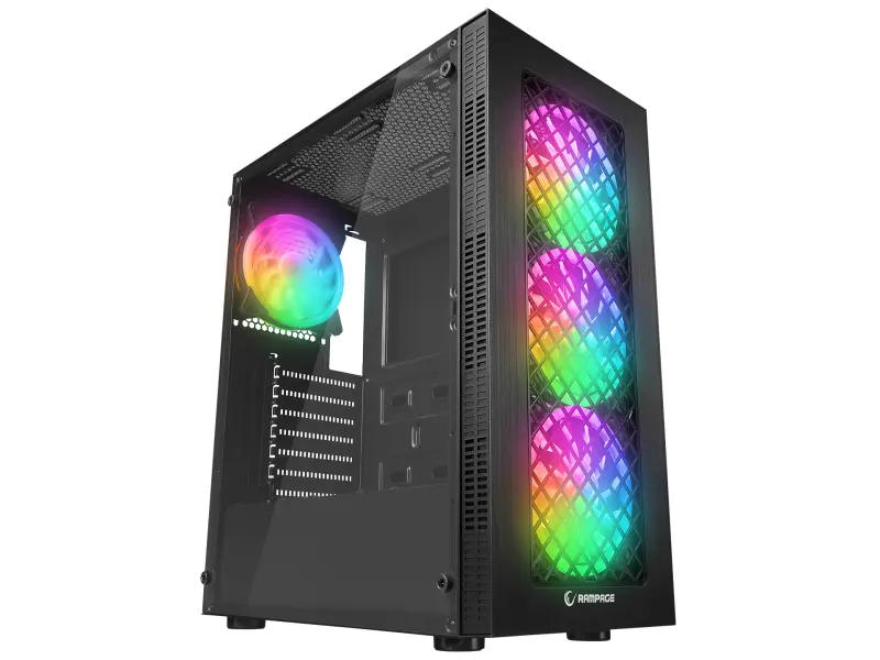 Rampage CASE PLAID V1 Mesh 4x120 RGB