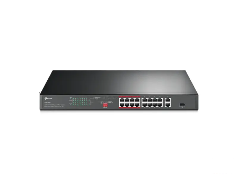 TP-LINK TL-SL1218P POE 16 PORTA 10/100MBS + 2GIG LAN 