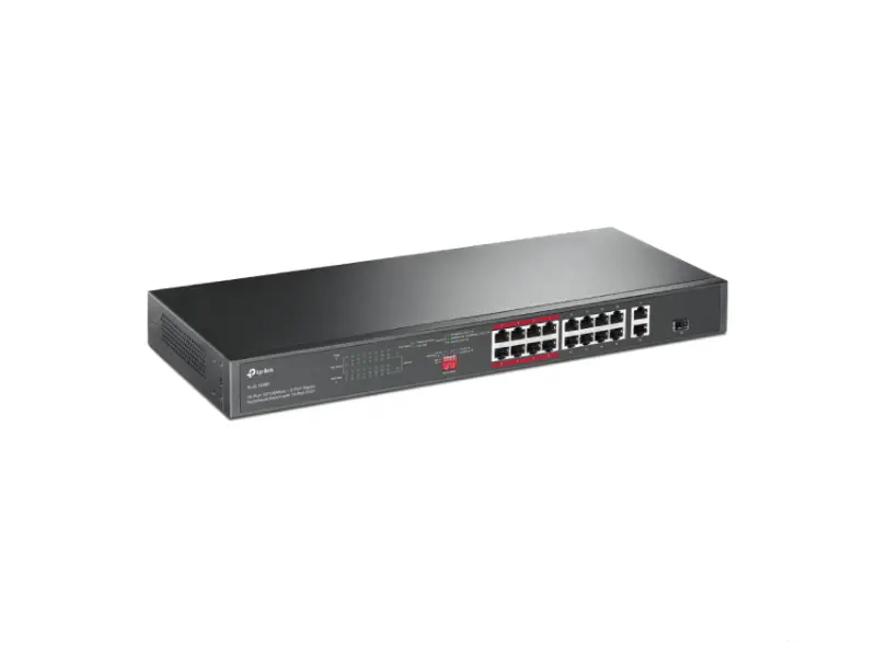TP-LINK TL-SL1218P POE 16 PORTA 10/100MBS + 2GIG LAN 