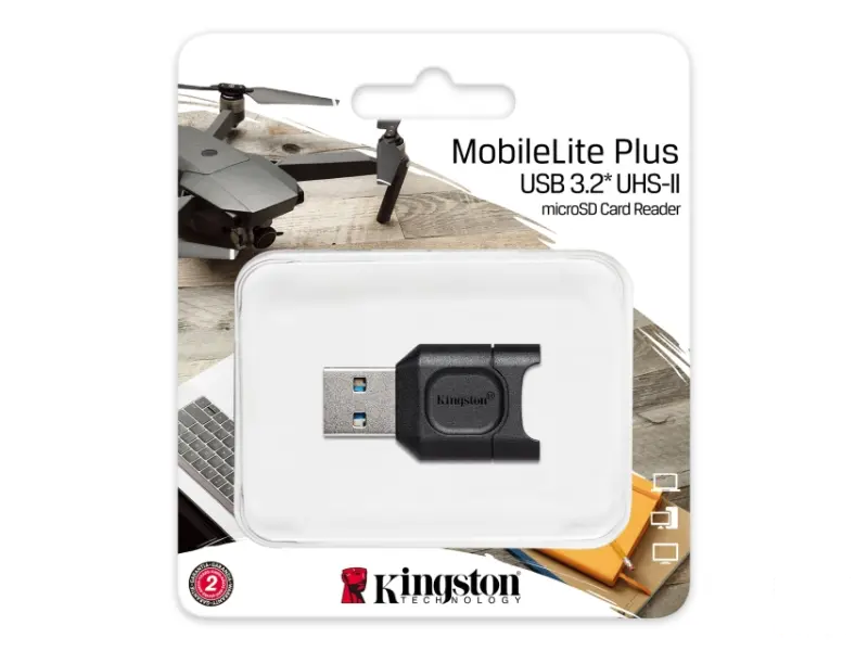 KINGSTON Čitač kartica MLPM MobileLite Plus USB3.2 Gen1 microSDHC/SDXC UHS-II 
