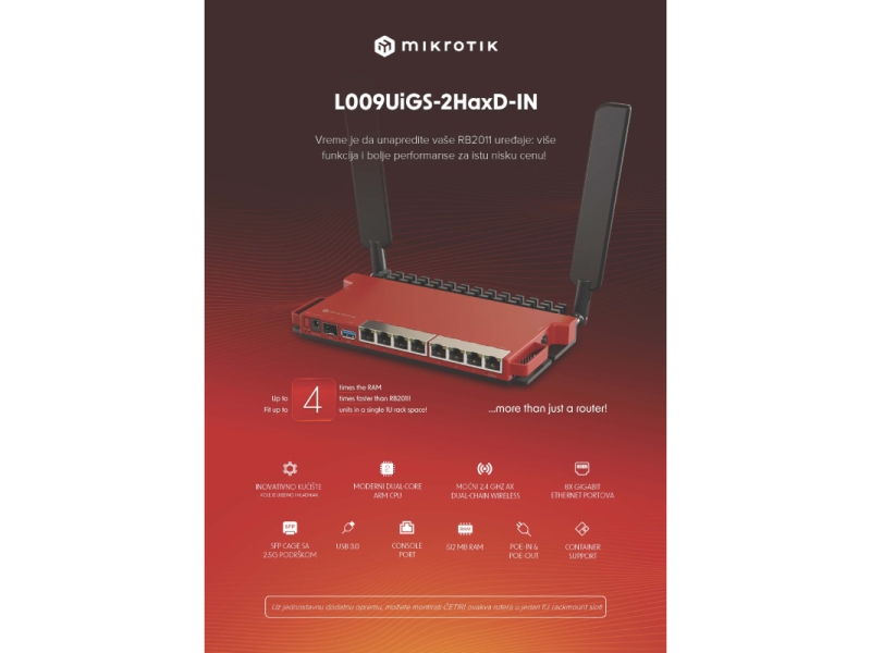 MikroTik L009UiGS-2HaxD-IN